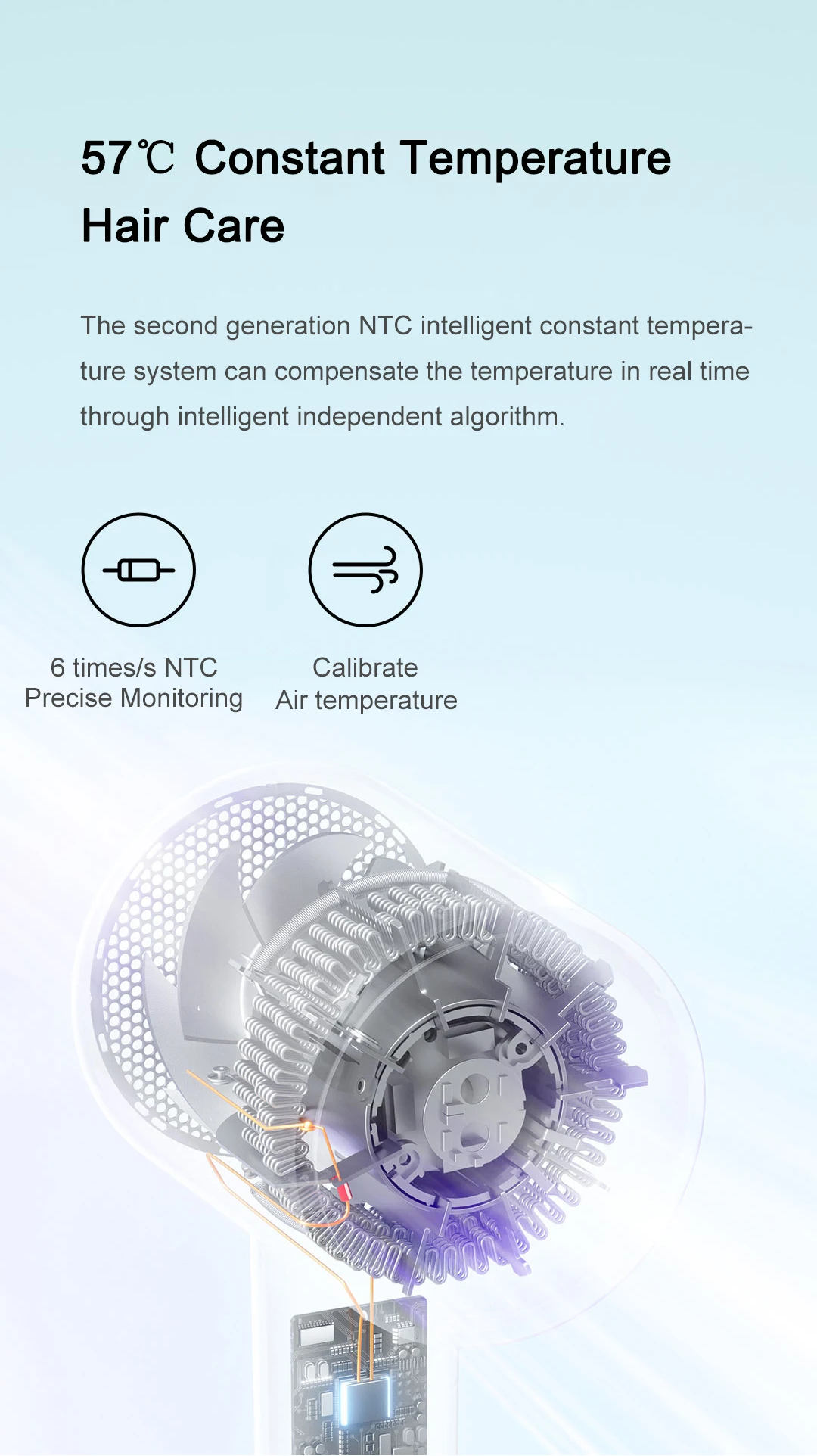 Xiaomi Mijia H301 Anion Hair Dryer description image 6
