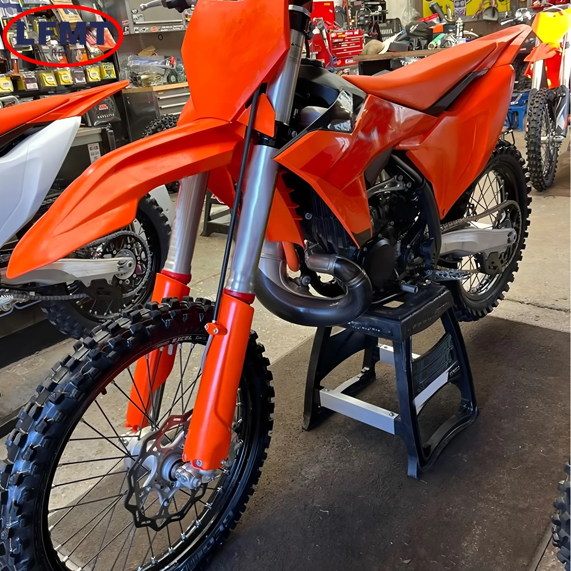 KTM SX SX-F XC XC-F 125 250 300 350 450 2023 2024 모터사이클 전면 번호판 플라스틱 커버 모토크로스 엔듀로 더트 바이크용