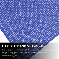 2Pcs A3 PVC Cutting Mat Professional Self Healing Single Side Craft Cutting Pad for Sewing Quilting Self Healing Sewing Mat 3