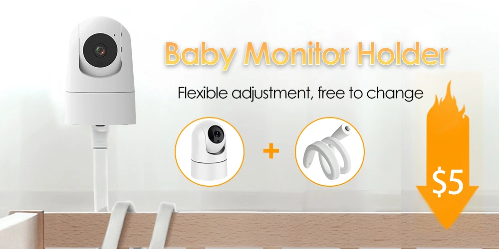 Larmtek IP Camera 5G WiFi Baby Monitor 1080P Mini Indoor CCTV Security Camera AI Tracking Audio Video Surveillance Camera Alexa
