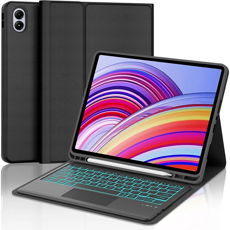 Premium Keyboard Cover with Pencil Holder