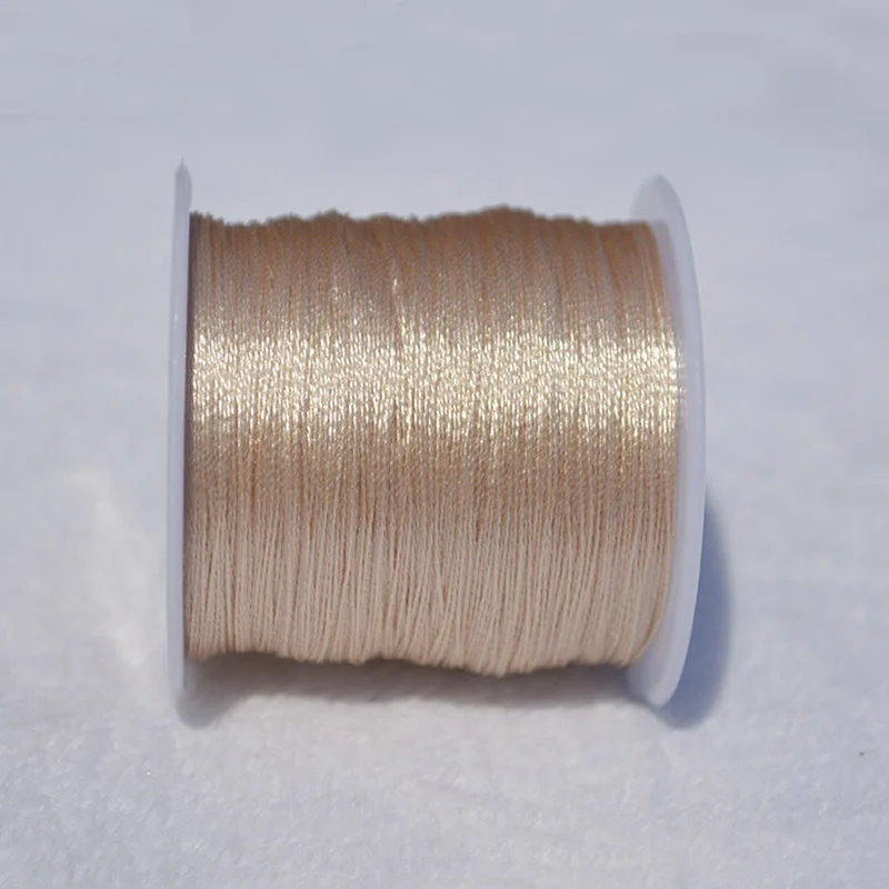 Nylon Thread Cord for Jewelry Making and Handicrafts - 50m, 0.4mm
