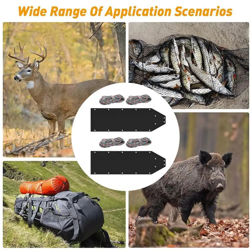 Heavy Duty Deer Drag Sleds Ice Fishing Sled Multi-Purpose Hunting Sled Durable Game For Deer For Hauling Hunting
