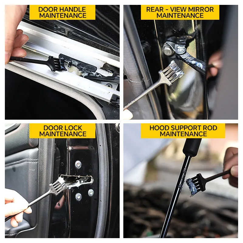 Auto Door Sunroof Track Gear Bearing Mechanical O-ring Silicone Oil Synthetic Grease Car Care Multi-purpose Lubricating Oil
