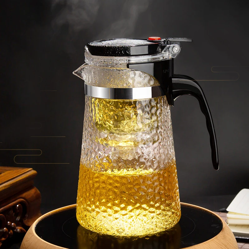 GIANXI High Quality Pyrex Teapot Chinese Tea Set Kung Fu Tea Set Pot Coffee Pot Infuser Filter Flower Teapot