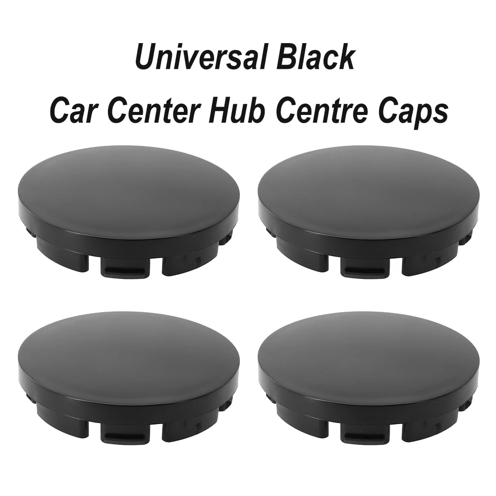 

4pcs 60mm Car Vehicle Wheel Hub Center Cap Cover 56mm Black Car Rims Alloy Wheel Center Hub Centre Cap Accessories