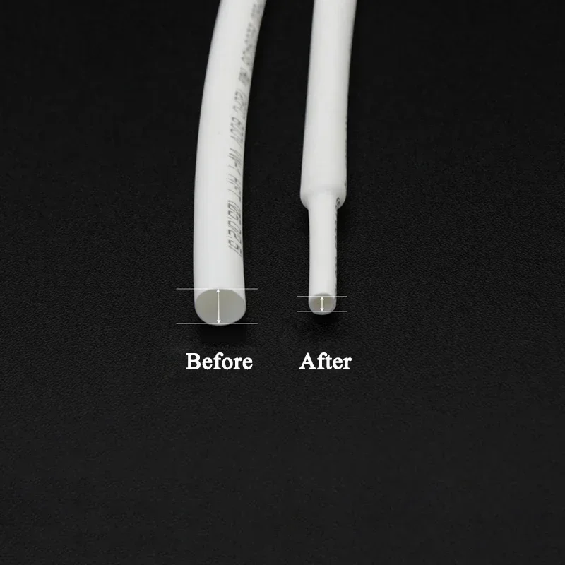 2:1 Heat Shrink Tubing Dia 1 2 3 4 5 6 7 8 9 10 12 14 16 20 25 30 40 50 mm Thermoresistant Sleeve Polyolefin Cable Repair Tube image 14