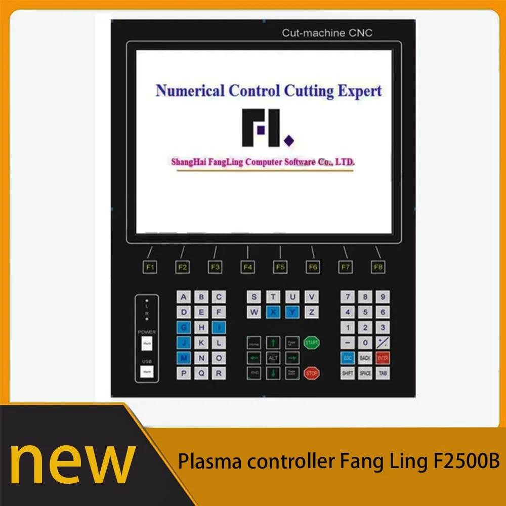 

CNC cutting expert Fang Ling F2500B plasma controller CNC flame plasma gantry cutting machine operating system