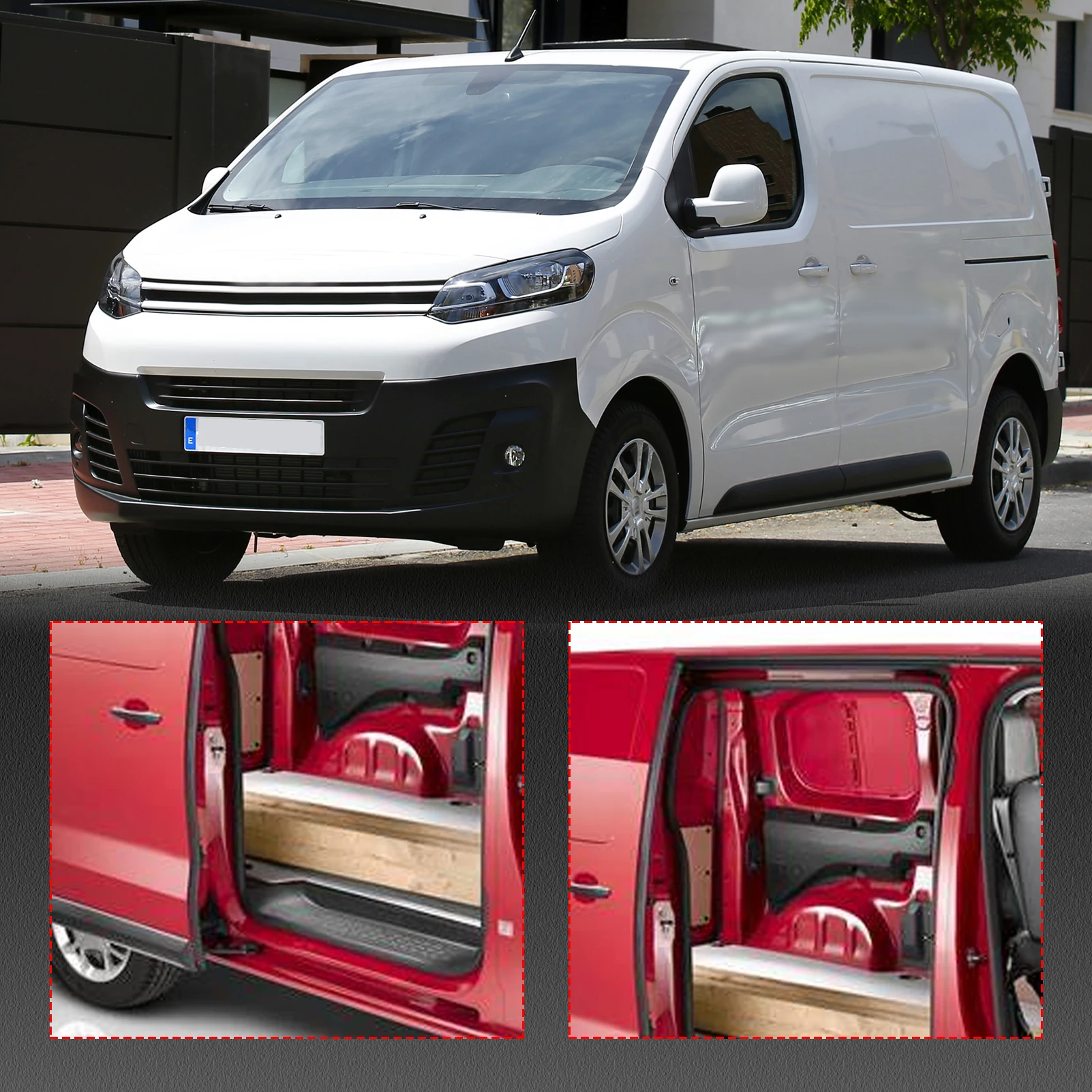 Side Door Wheel Kit 9033.T7 9033.T9 1498205080 For Citroen Jumpy 2 Fiat Scudo 2 Peugeot Expert 2007-Sliding Door Roller