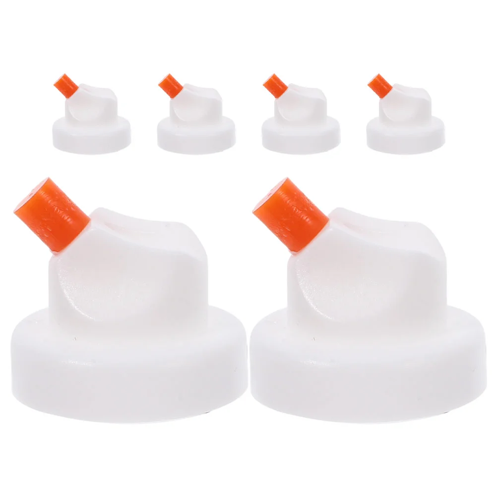 6pcs Replacement Aerosol Spray Caps Precision Spray Paint Nozzles Paint Caps Plastic Nozzles for Graffit