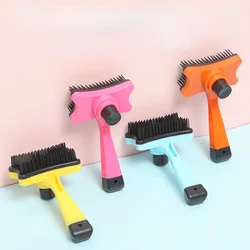 Brosse autonettoyante Pour éliminer les poils de chien et Chat, outil d'auto nettoyage Pour animaux de compagnie, peigne à aiguille à nœud ouvert, Accessoires Pour Chats 