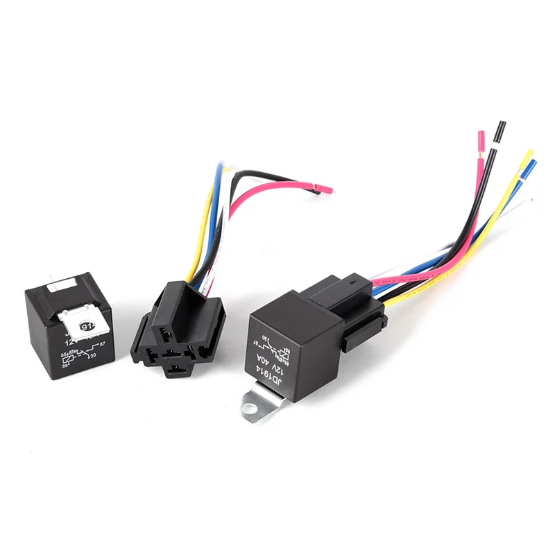 thumbnail image 2 of 40A Automotive Relay 48V 40A 5-Pin Waterproof Relay & Socket 2 of 10