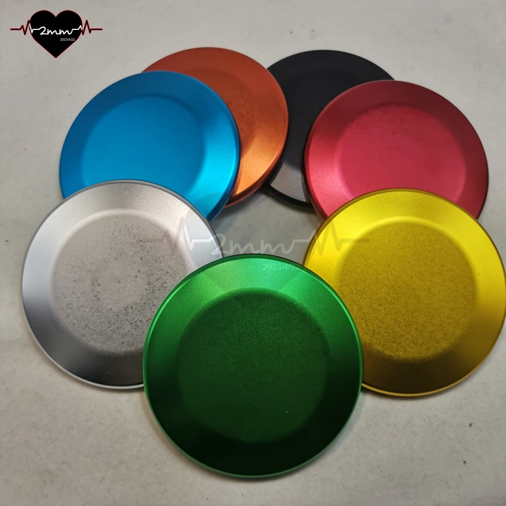 Mini Disc Golf heavy Metal Aluminum 4inch/10cm Diameter Accept Engrave Many Colors Choose