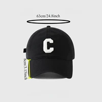 Unisex Large Size XL 63cm Baseball Caps 100% Cotton Caps for Men Summer Big Head Hat Men 60cm Trucker Caps 62CM Dad Cap 2