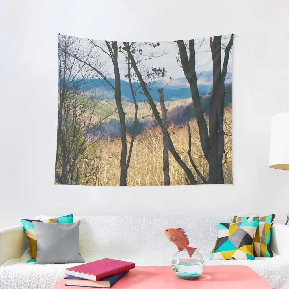 

Smokey Mountains Tapestry Funny Wall Deco Decor For Bedroom Bedroom Decorations Tapestry