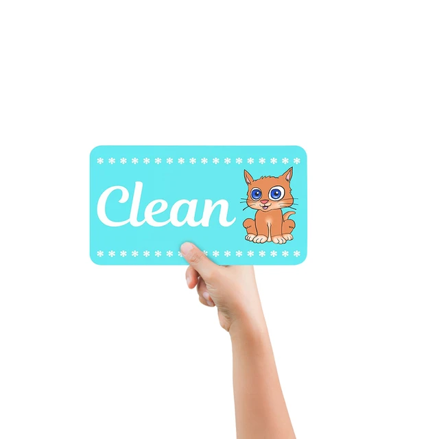 Dishwasher Magnet Clean Dirty Sign Funny