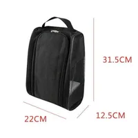 Outdoor Portable Football Boot Bag Mesh Breathable Sports Golf Football Basketball Shoe Storage Bag for Men Women Boys Girls 2