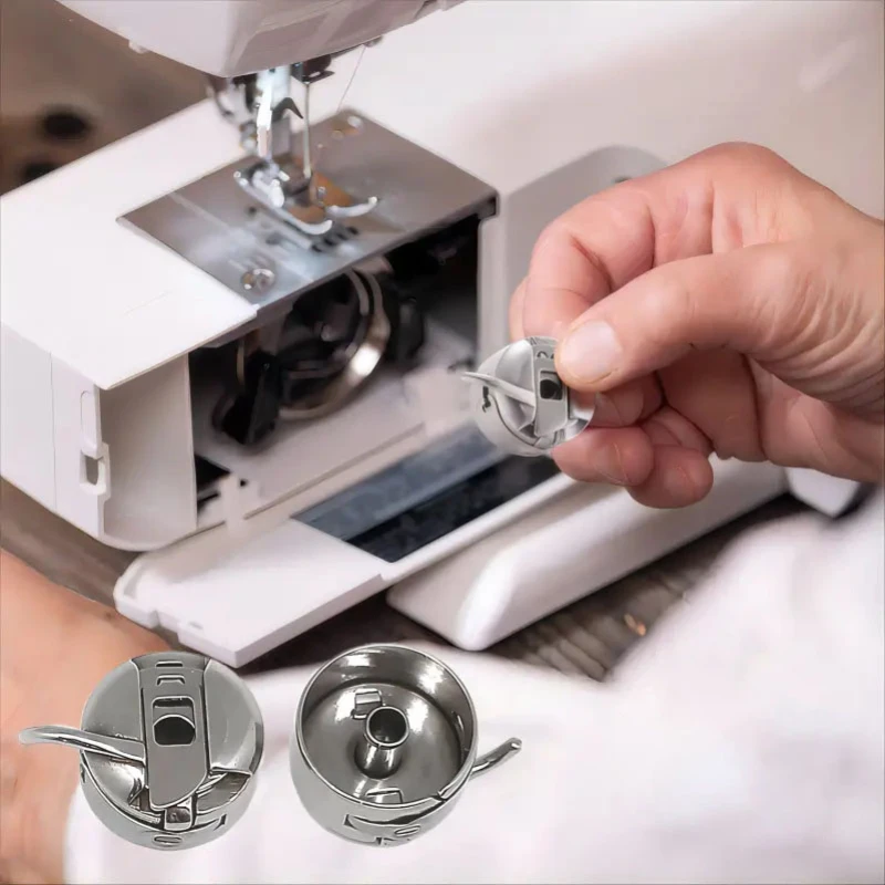 Reverse Bobbin Case in use
