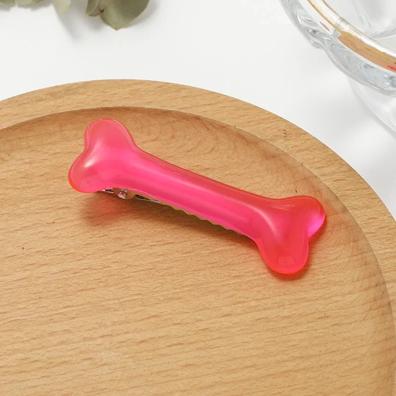 Hololive Vtuber Inugami Korone Headwear Anime Cosplay Kawaii Bone Hair Clip Lolita Punk Bloody Hairpin Costume Prop Accessories
