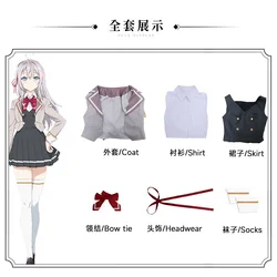 Enchanted Russian Alisa Mikhailova Cosplay Costume - Anime - Inspired Halloween Party Dress - XS（old） (Costume)
