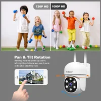 Srihome SH061 Wireless Monitoring Camera PTZ AI 1080P Home Security Camera Night Vision Human Detection Video Surveillance  CCTV 3