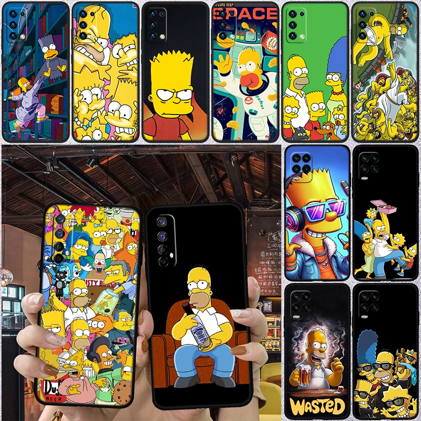 S-Simpsons-Art Custom Phone Case