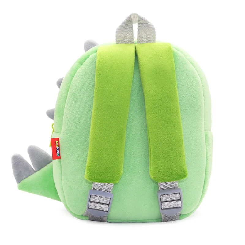 Boys Girls Backpack Cute Animal Big Mouth Dinosaur Children Plush Backpack Kindergarten School Bag 6