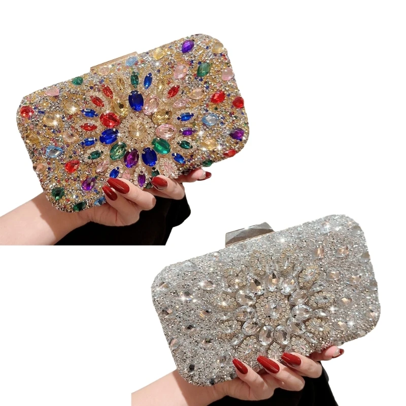 

PU Tote Formal Evening Bag Lady Purse Elegant Wedding Party Clutches