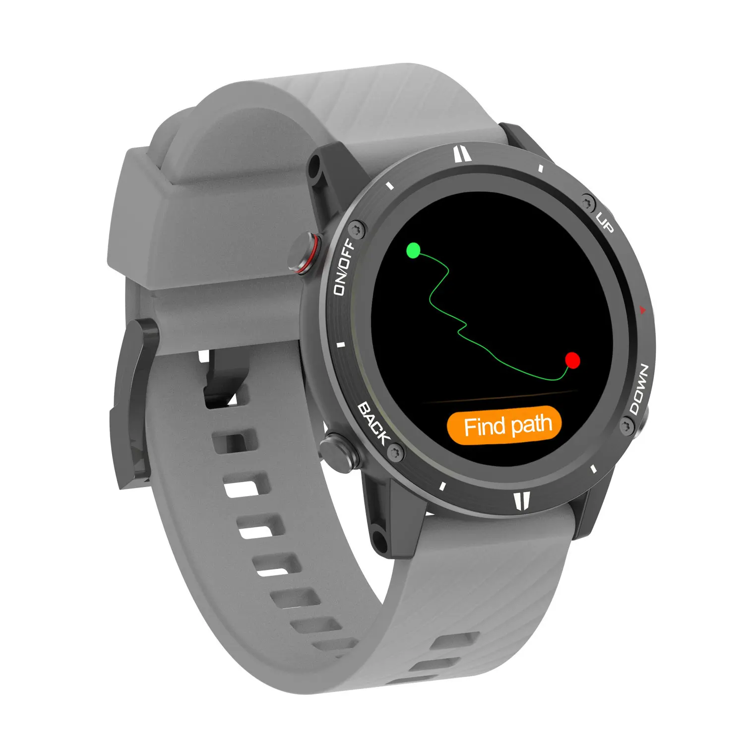 Фото Новинка 2024, спортивные Смарт-часы Sunroad с GPS, мужские спортивные часы для фитнеса, плавания, водонепроницаемые, восхождение, пеший туризм, бег, цифровые наручные часы G5 №3