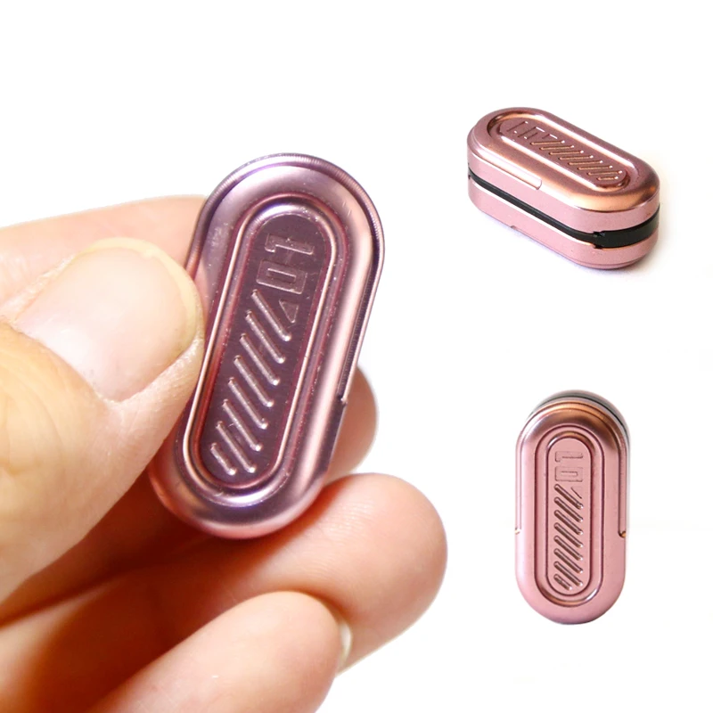 Fidget Toys Green Pod Fidget Slider Metal Fidget Toys ADHD Tool Anti-anxiety Office Desk Toys Adult Stress Relief Kids Gifts