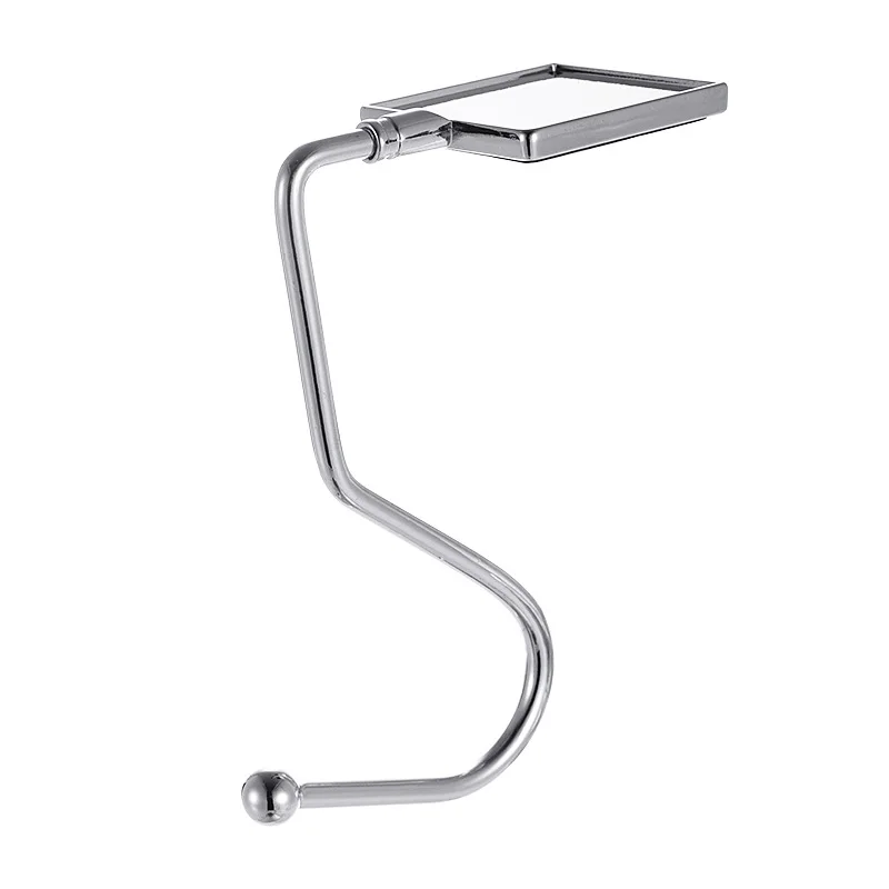 Portable Folding Bag Hook Hanger Purse Handbag Holders Foldable Table Hook Women Handbag Organizer Office Desk Side hook