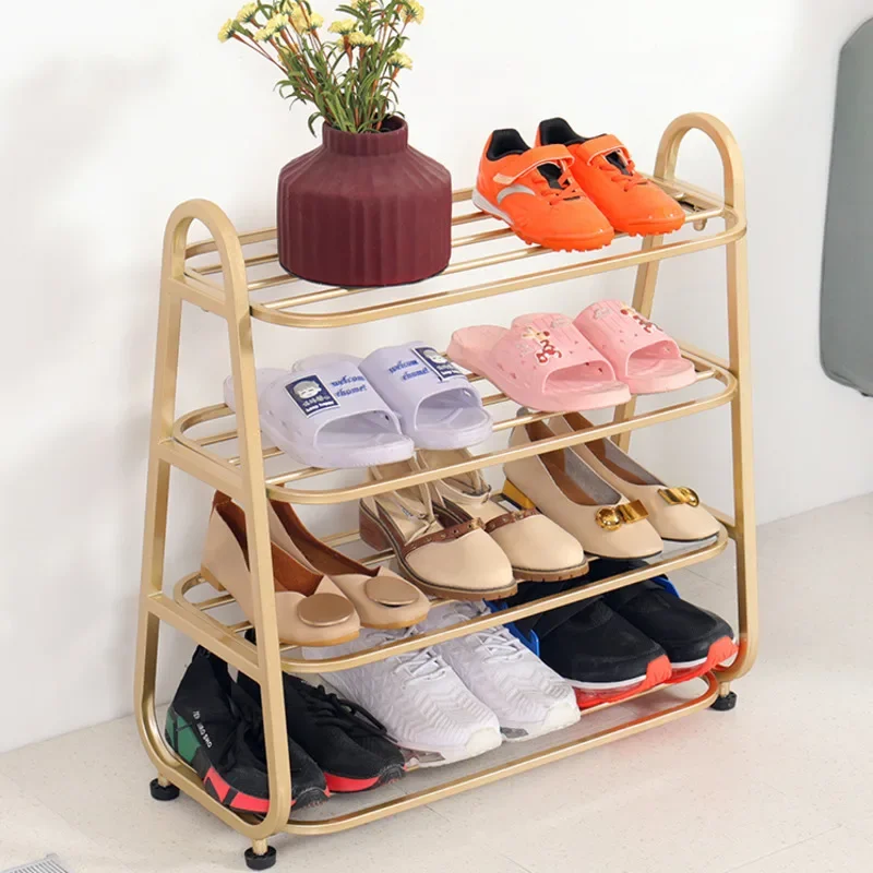 

Simple Shoe Rack Multi-layer Shoe Storage Rack At Home Entrance Internet Famous Dormitory Balcony Narrow Dust-proof Shoe Cabinet