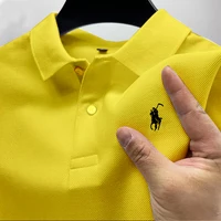Nouveau T-shirt Homme 2026 de Haute Qualité – Marque de Luxe Tendance Urbaine pour l'Été – Col Business Décontracté – Ropa Hombre 3