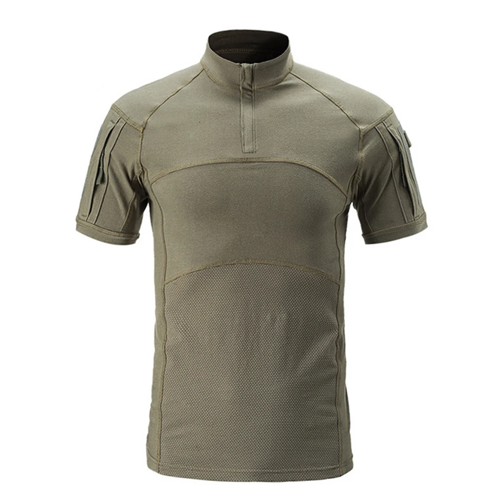 Men's Tactical Camo Short Sleeve Shirt