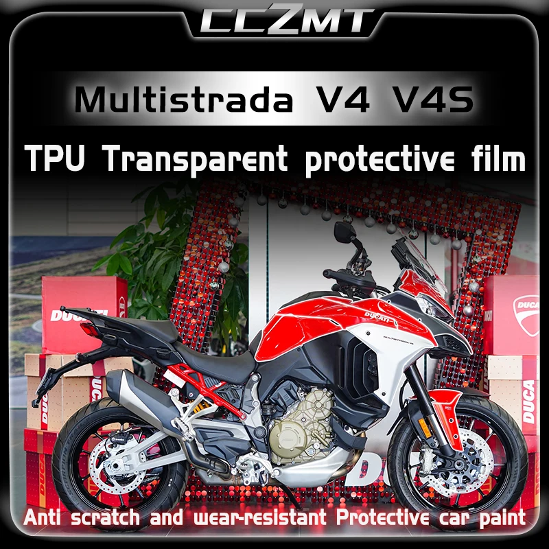 For DUCATI Multistrada V4 V4S invisible car clothing protection film scratch repair and modification accessories anti stab vests self defense men uhmwpe anti thorn clothing lightweight soft invisible body protection fbi security anti cut top