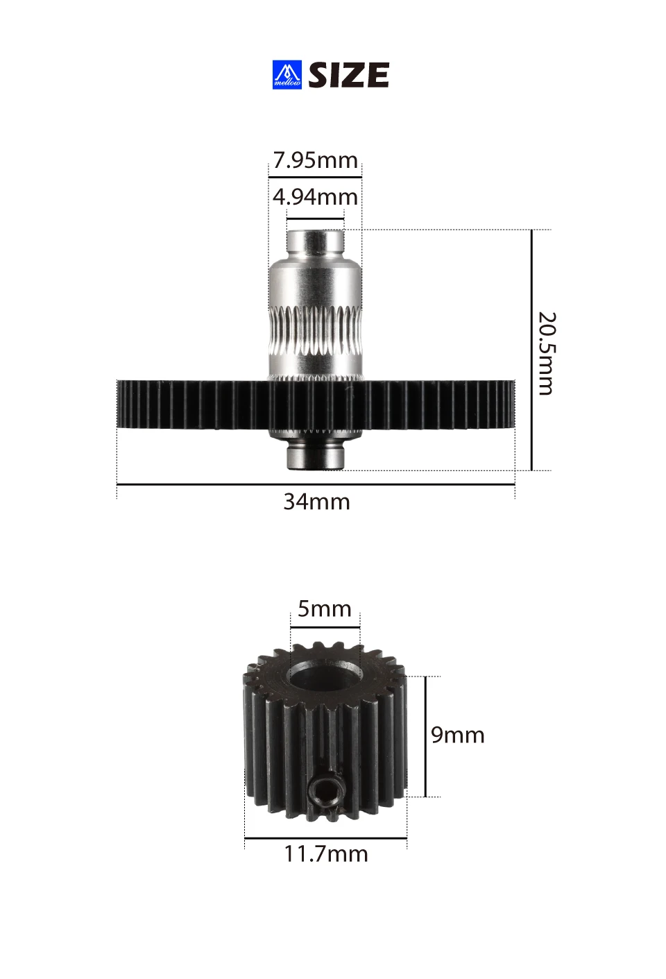 & stepper motor reprap kossel mk8 i3