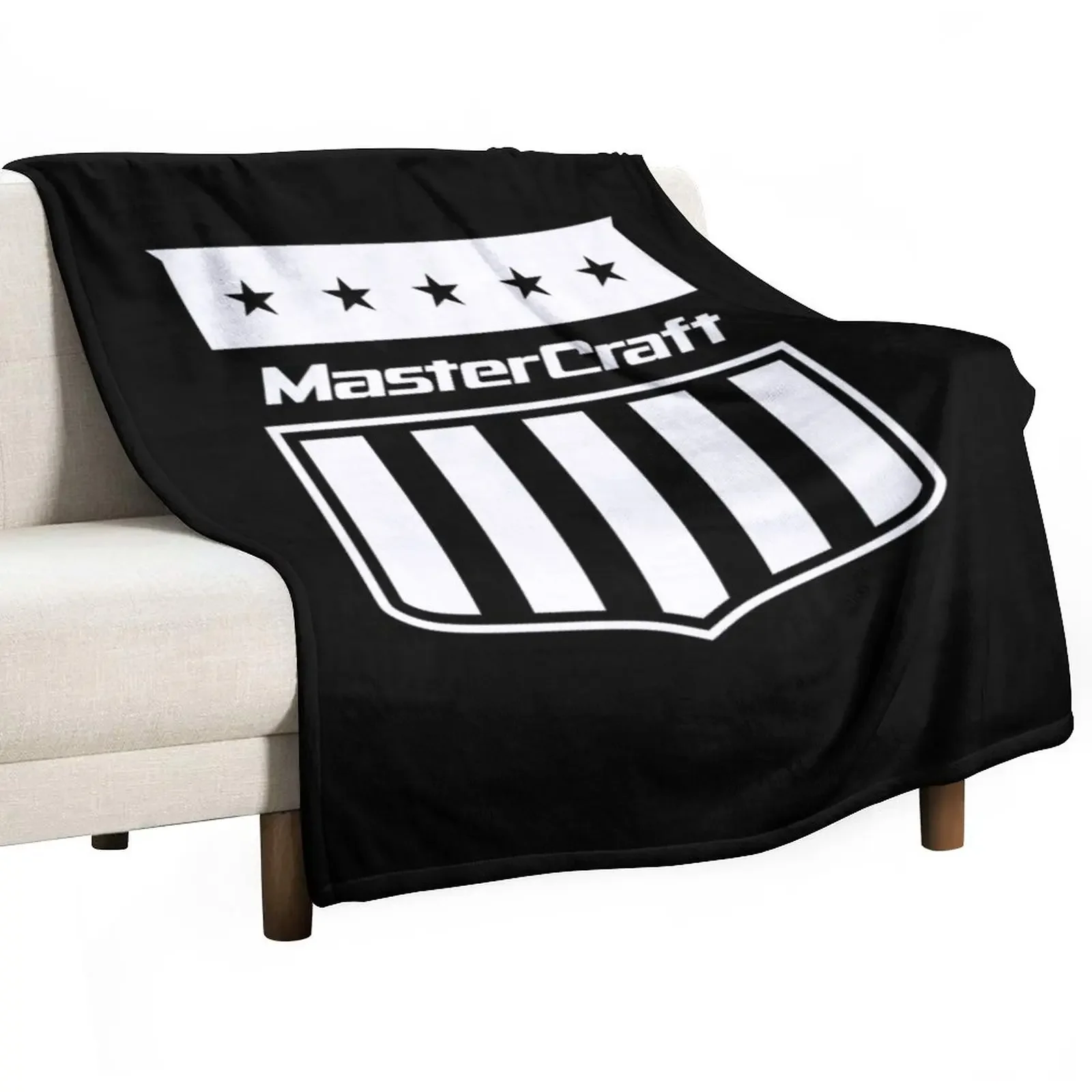 

BEST SELLER - Mastercraft Logo Throw Blanket Camping Bed Blankets