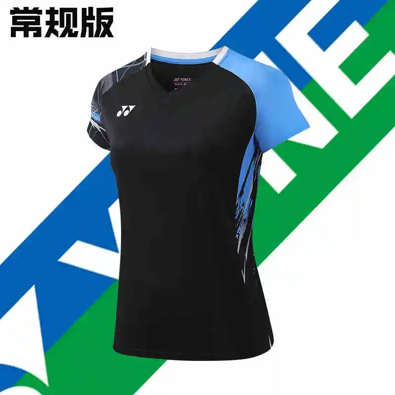 YONEX Men's and Women's Badminton Wear Tops Short Sleeve Quick Dry Sweat-absorbent Breathable Training Suit T-shirts short sleeve t shirt badminton uniforms