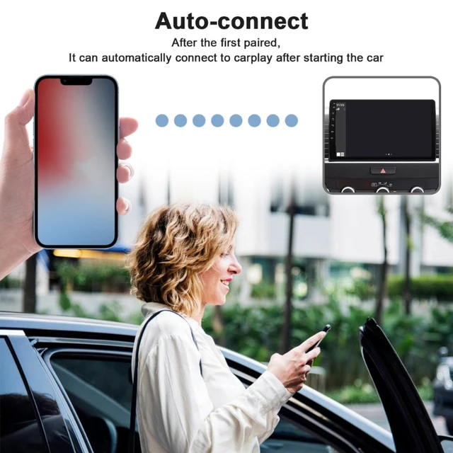 CarPlay Wireless Adapter for OEM Wired- CarPlay, Upgraded Wireless Carplay  Adapter for ios Wired- to Wireless Converter - AliExpress