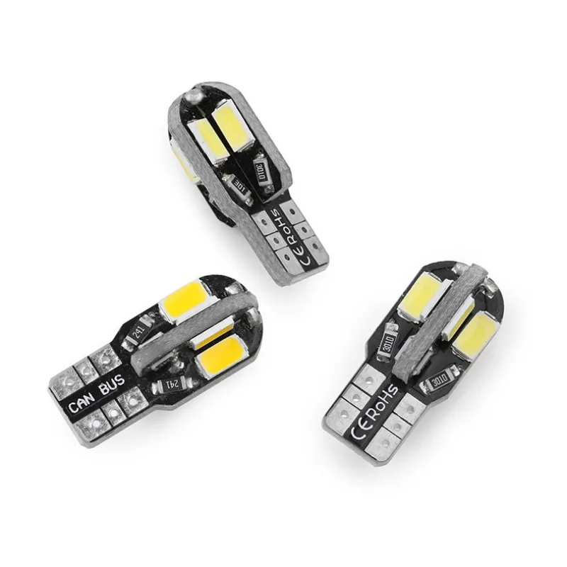ڵ ׸ , W5W T10 LED 5730, 8SMD Canbus  , 12V 194 168   , , ڵ ȣ , 10 