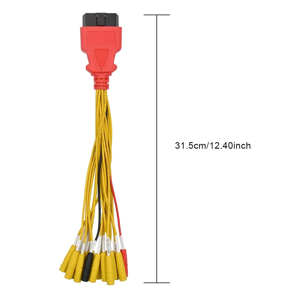 OBD Universal Jumper Auto Stecker Stecker 16-polig Männlich Weiblich Fehler Diagnose Werkzeug Pinsel ECU Jumper – Detail 6