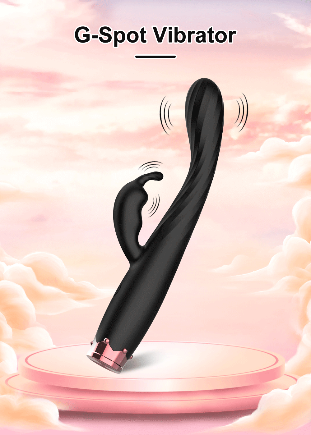 Powerful G Spot Finger Dildo Vibrator Women Nipple Clitoris Stimulator Fast Orgasm Adults Goods Sex Toys for Beginners_voghion.com