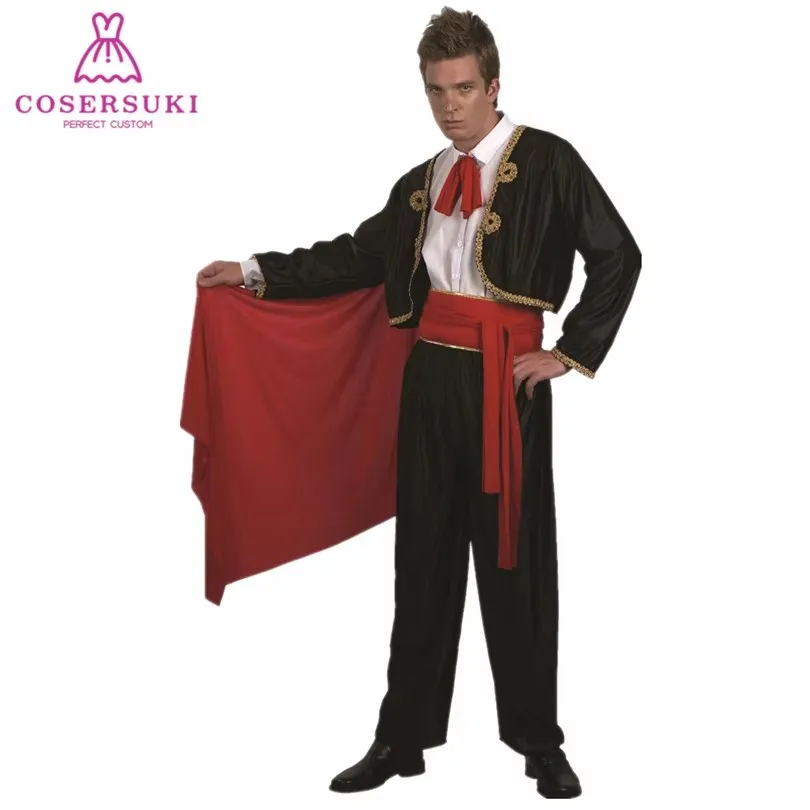 Halloween Cool Adult Men Spanish Matador Spain Bullfighter Style