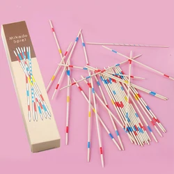Classic Wooden Pick - Up Sticks Family Party Game (J250119)