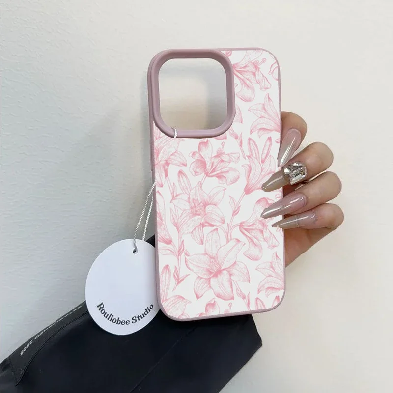 Elegant Lily Blossom Phone Case