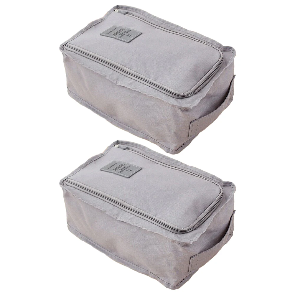 

2Pcs Travel Storage Portable Sneaker Bag Bag Waterproof Breathable Single Shoe Storage Bag Foldable Portable Small Shoe Bag