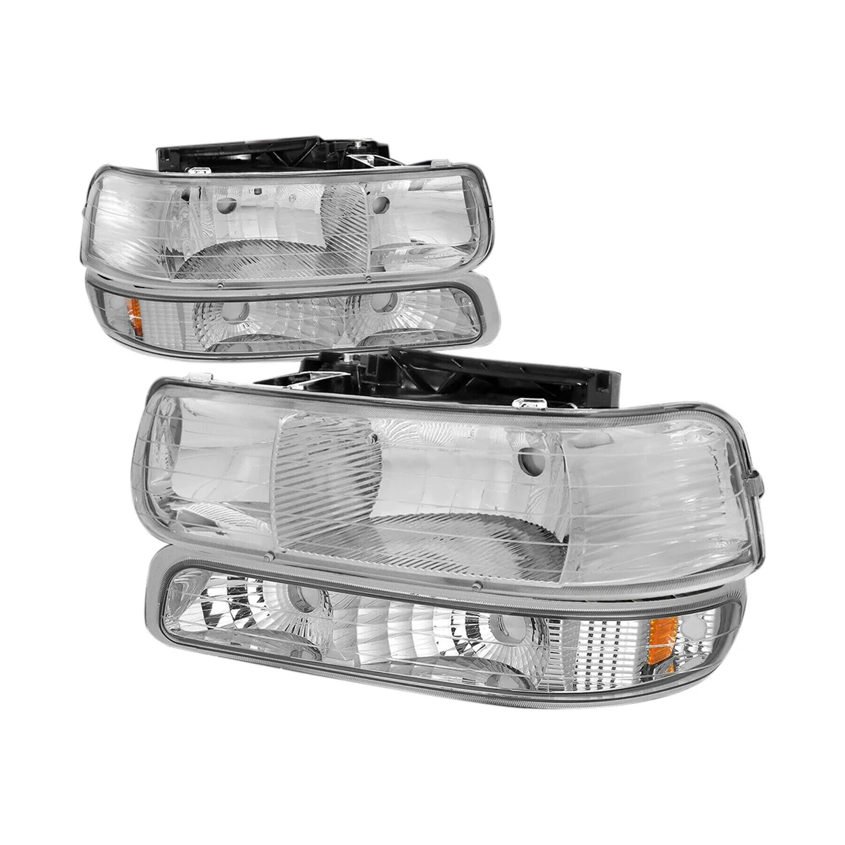 

LED DRL Daytime Running Light Fog Lamp Driving Light Parking Lights HD Headlight for Chevrolet Silverado 99-02 GM2520173