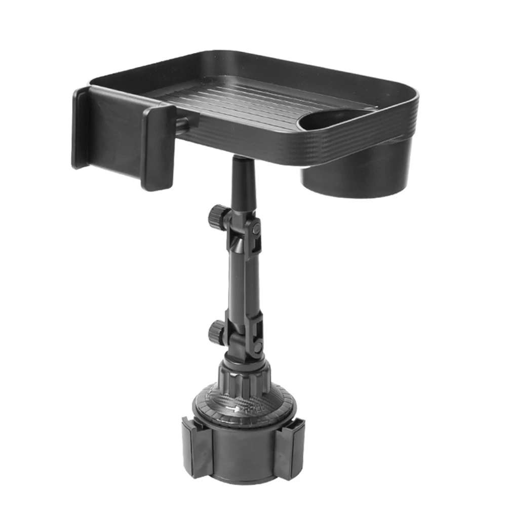 

Подстаканник для стакана, Эспандер для автомобиля, вращение на 360 °, регулируемое основание, поднос для еды, настольный подстаканник, держатель для телефона, товары для интерьера