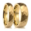 tungsten carbide ring for man anillos bague homme pareja de compromiso fashion jewelry wedding bands Hammered  engagement rings