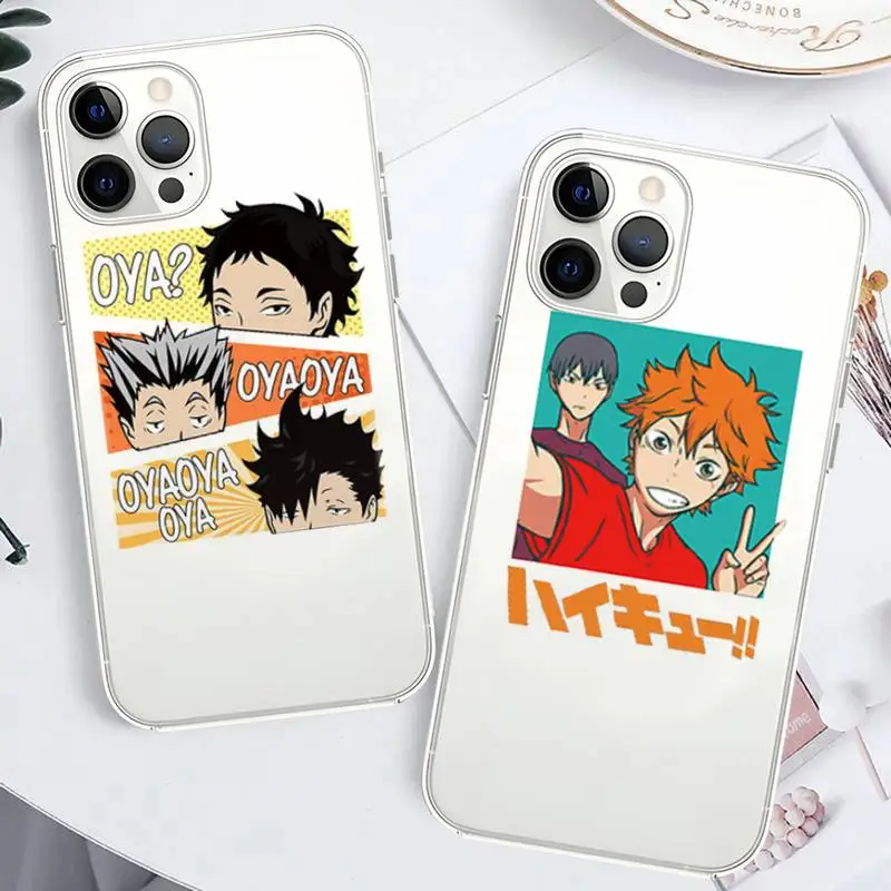 

Anime Oya Haikyuu Phone Case Cover For Samsung A10s A20S A30S A50S A10A 12 A20 A20E A40 A30 A50 A70 A31 A51 A71 Transparent